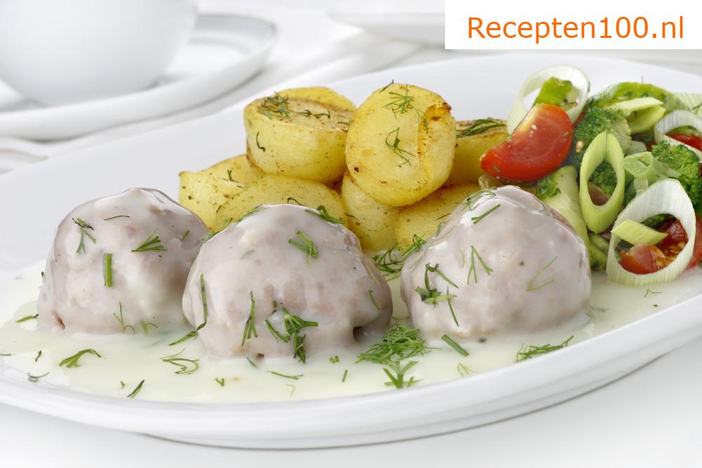 Champignon-dille saus met zure room