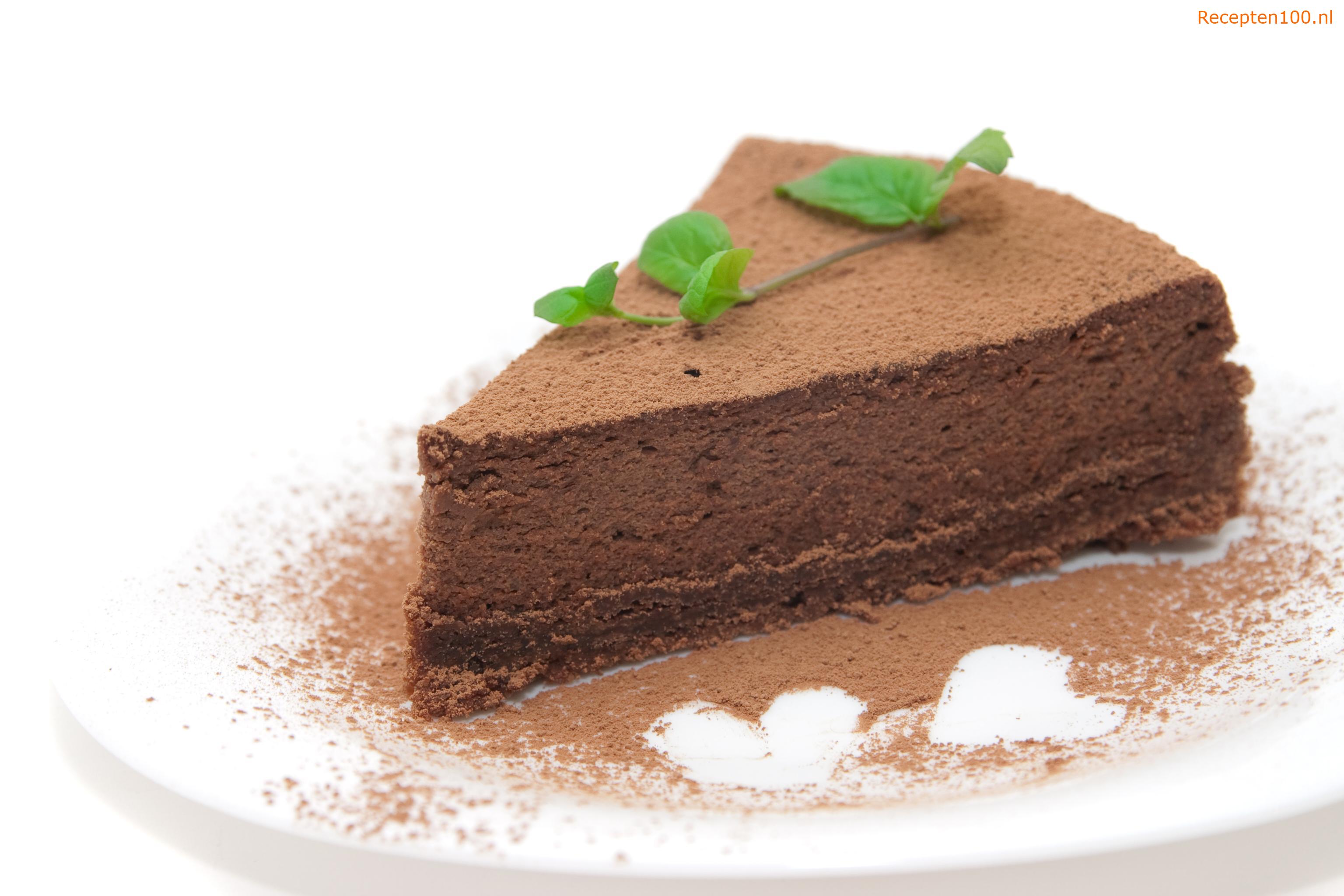 Chocolade cheesecake