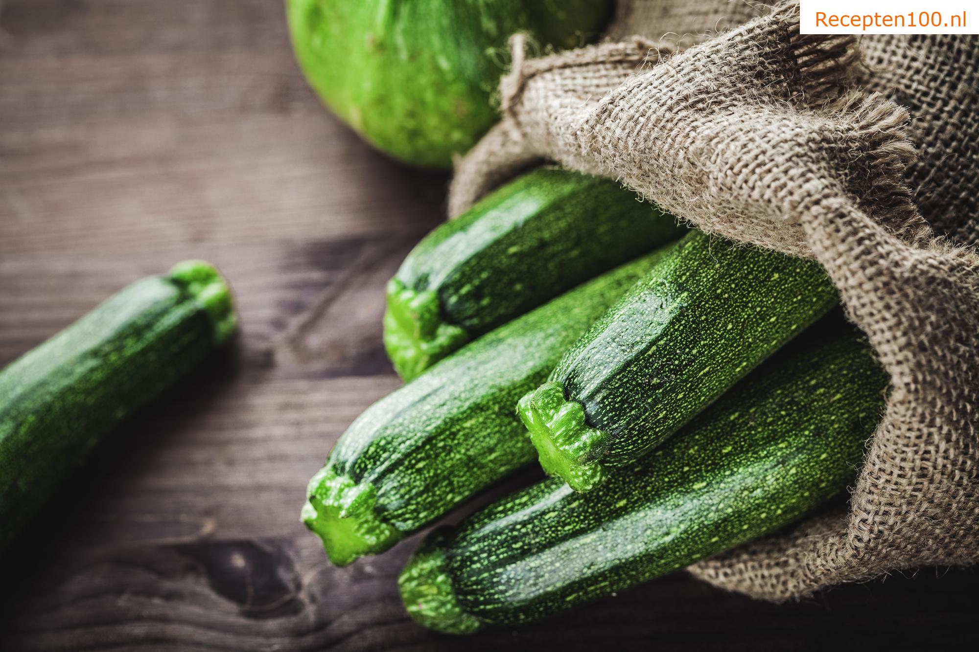 Courgettezuurkool gestoofd