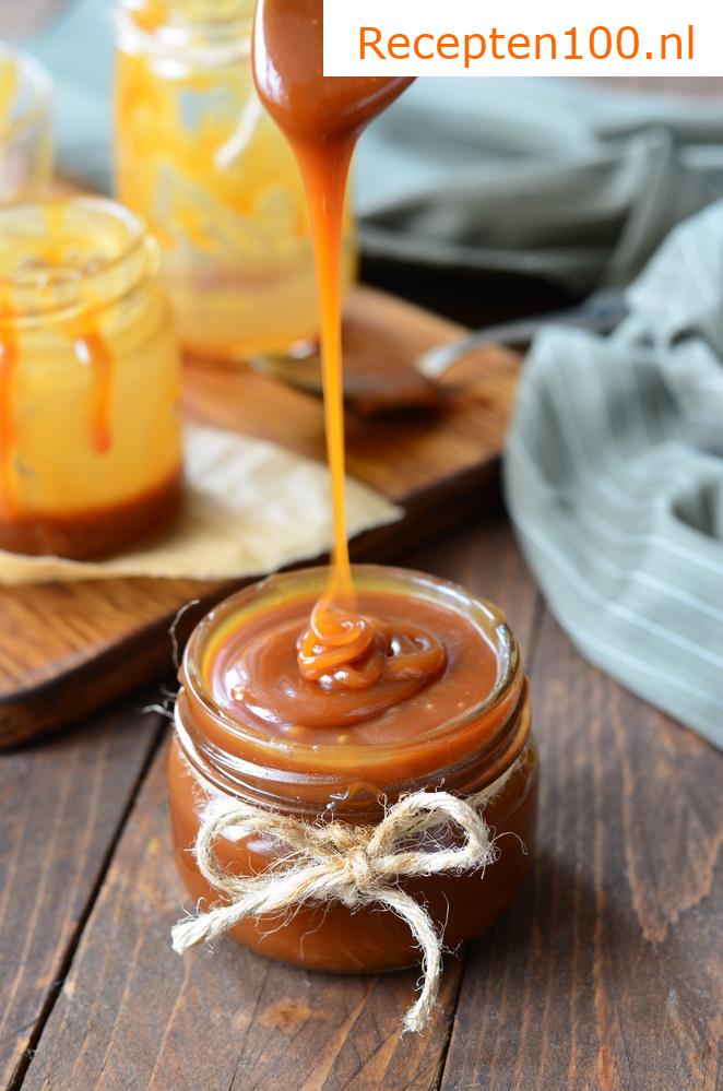 Dille saus met een karamelsaus als basis