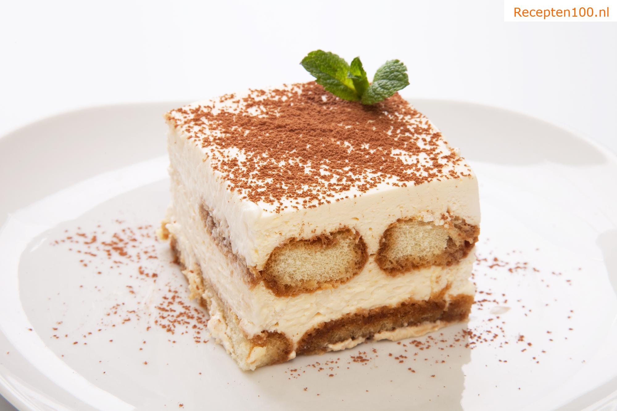 Echt Italiaanse tiramisu