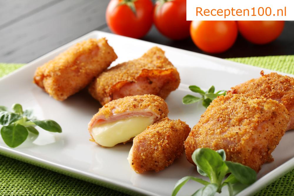Gebakken hamrolletjes