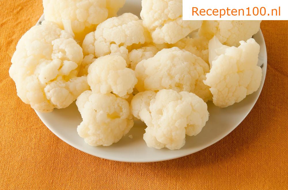 Gefrituurde bloemkool zonder koken