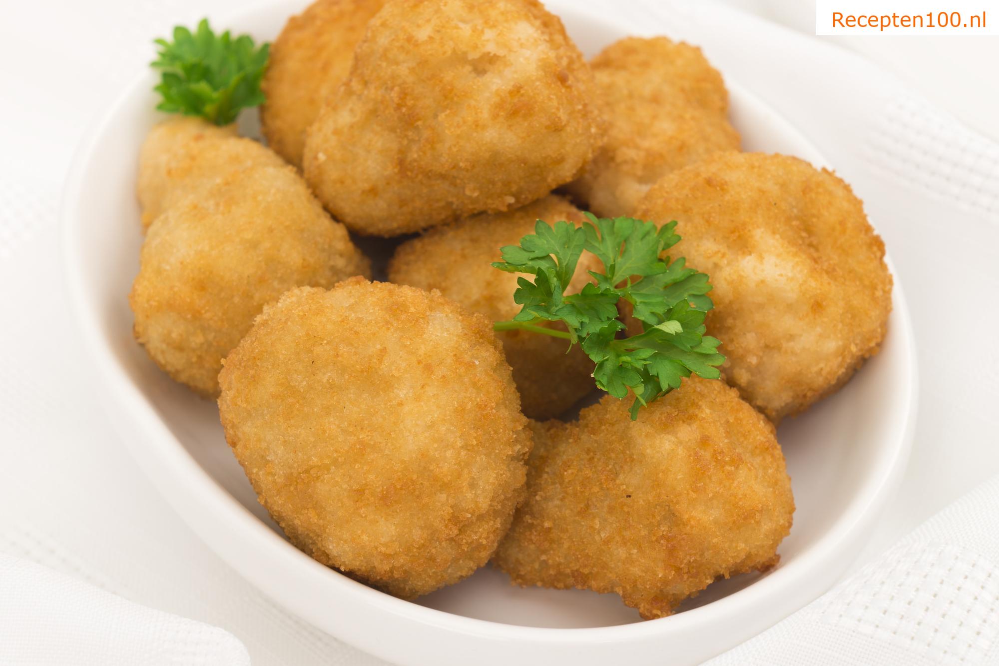 Gefrituurde champignons