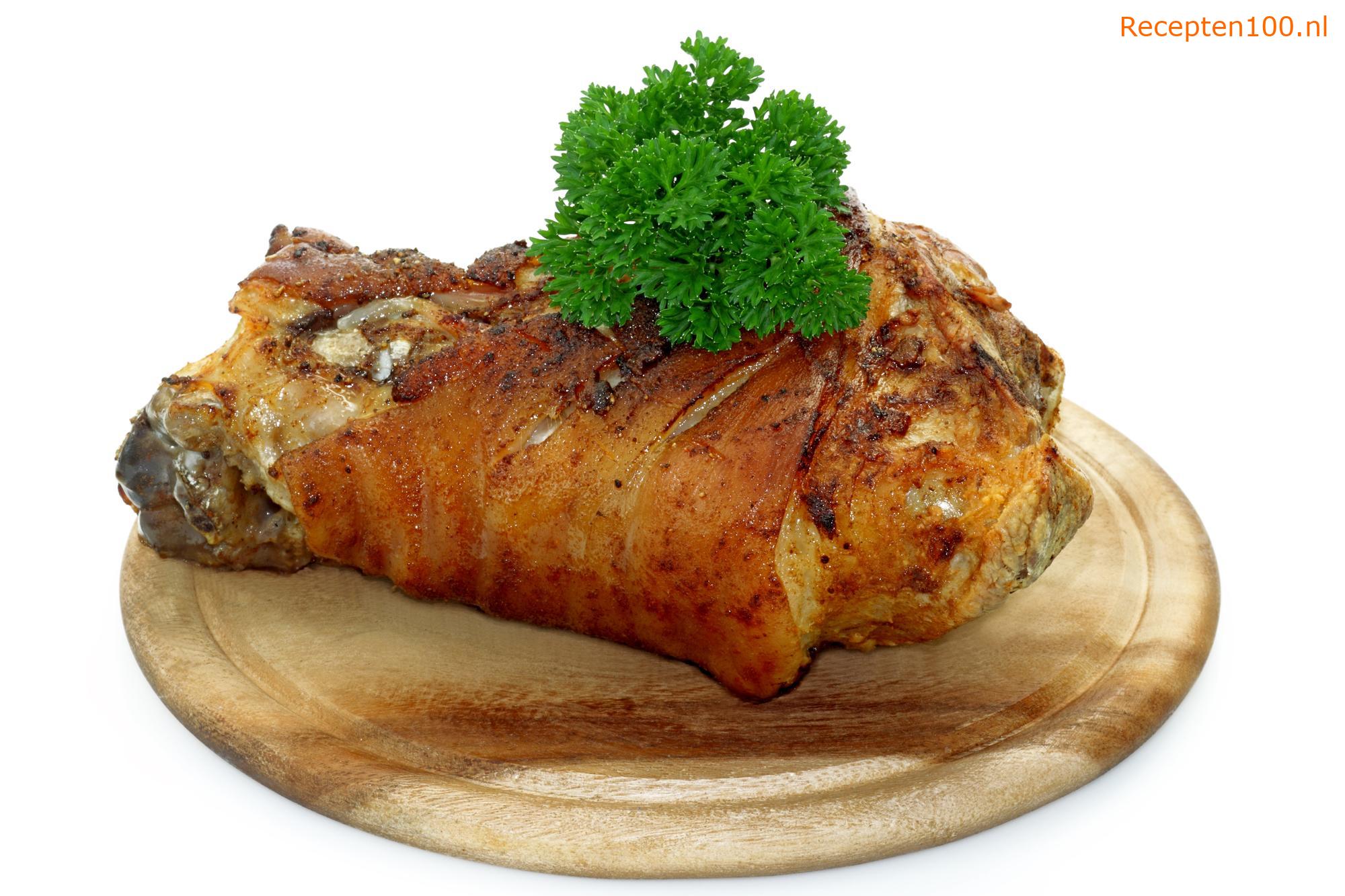 Geroosterd kniegewricht