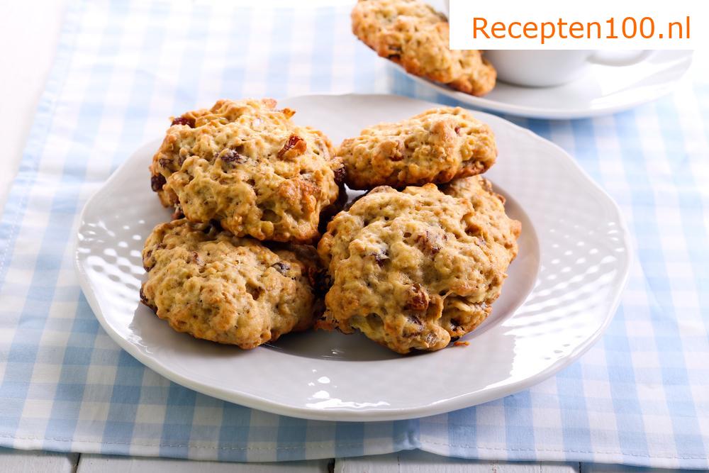 Havermoutkoekjes met appel