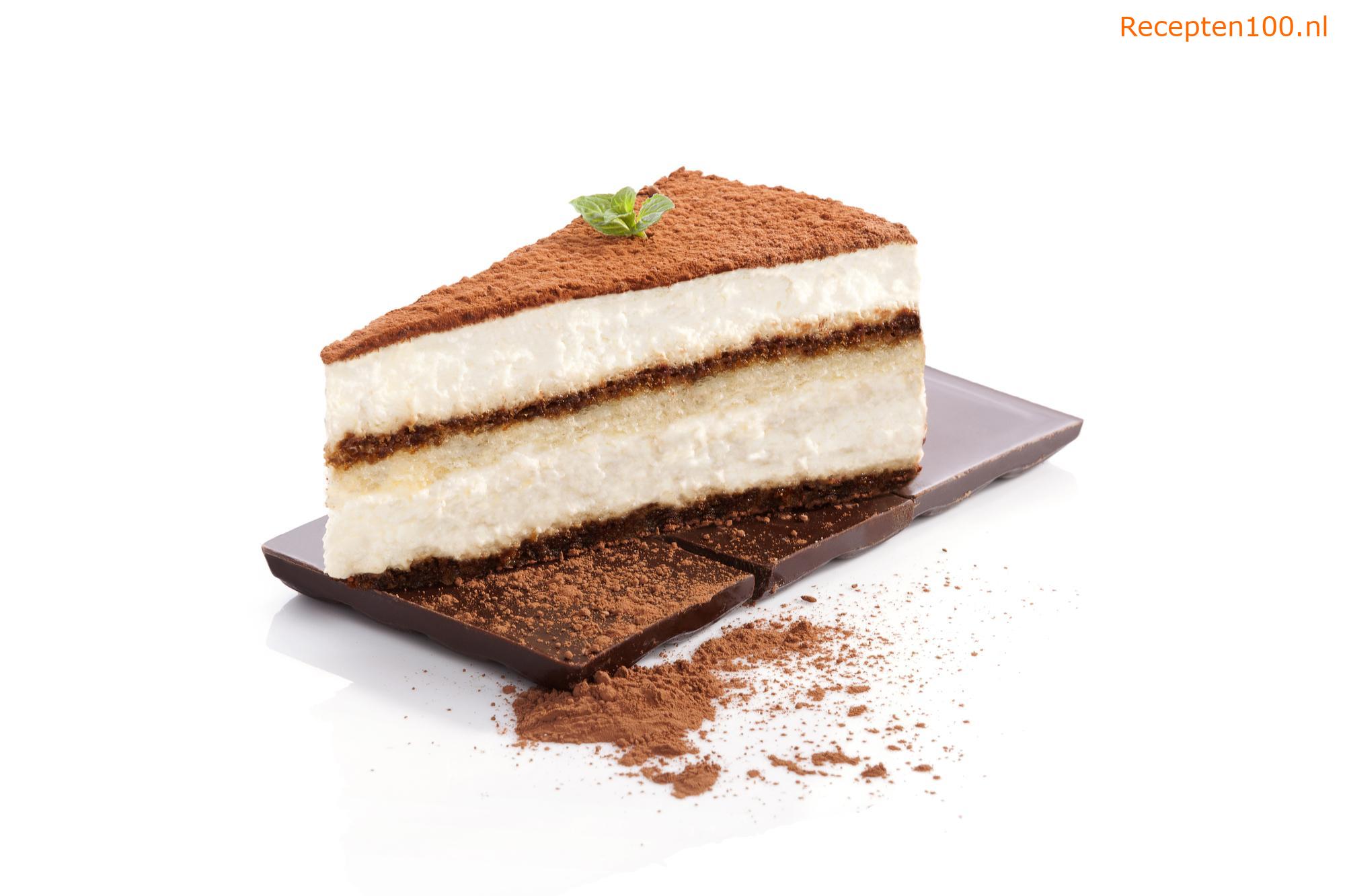 Heerlijk Italiaans tiramisu van mascarpone