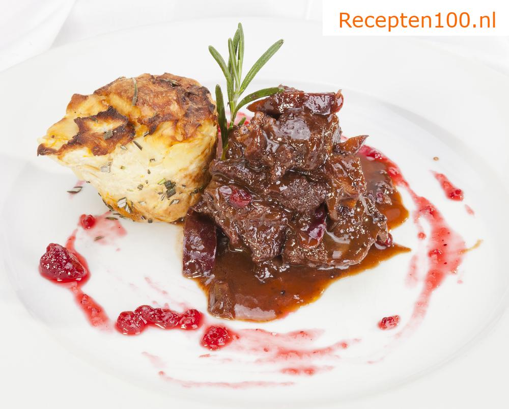 Hertenvlees ragout