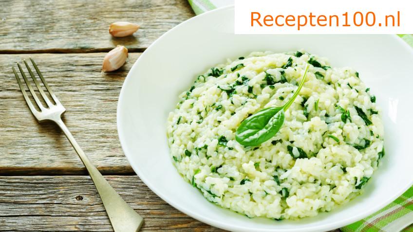 Italiaans risotto met groene asperges