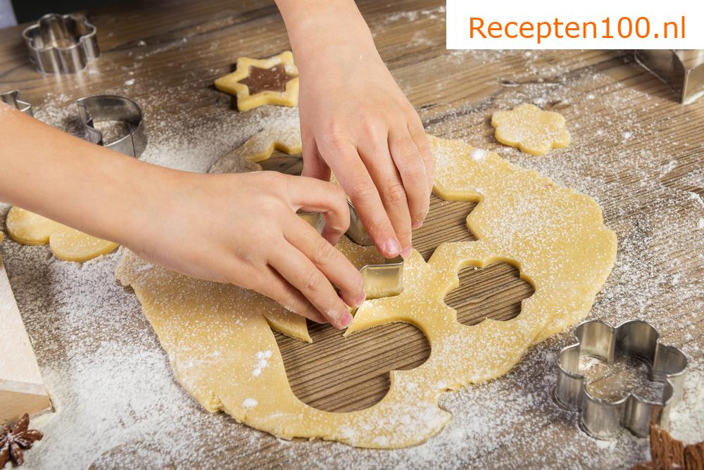 Kerstgebak - Knapperige vanillehoorntjes