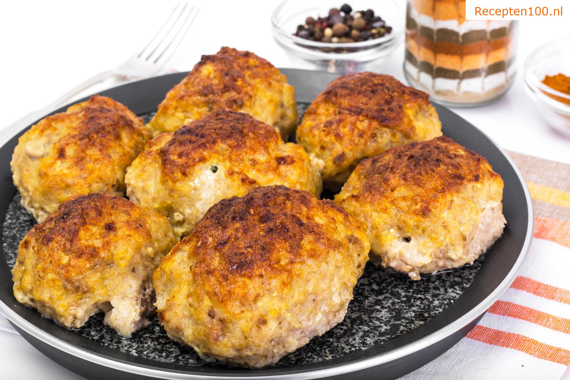 Kipgehaktballen met geroosterde pompoen (geschikt voor diabetespatiënten)
