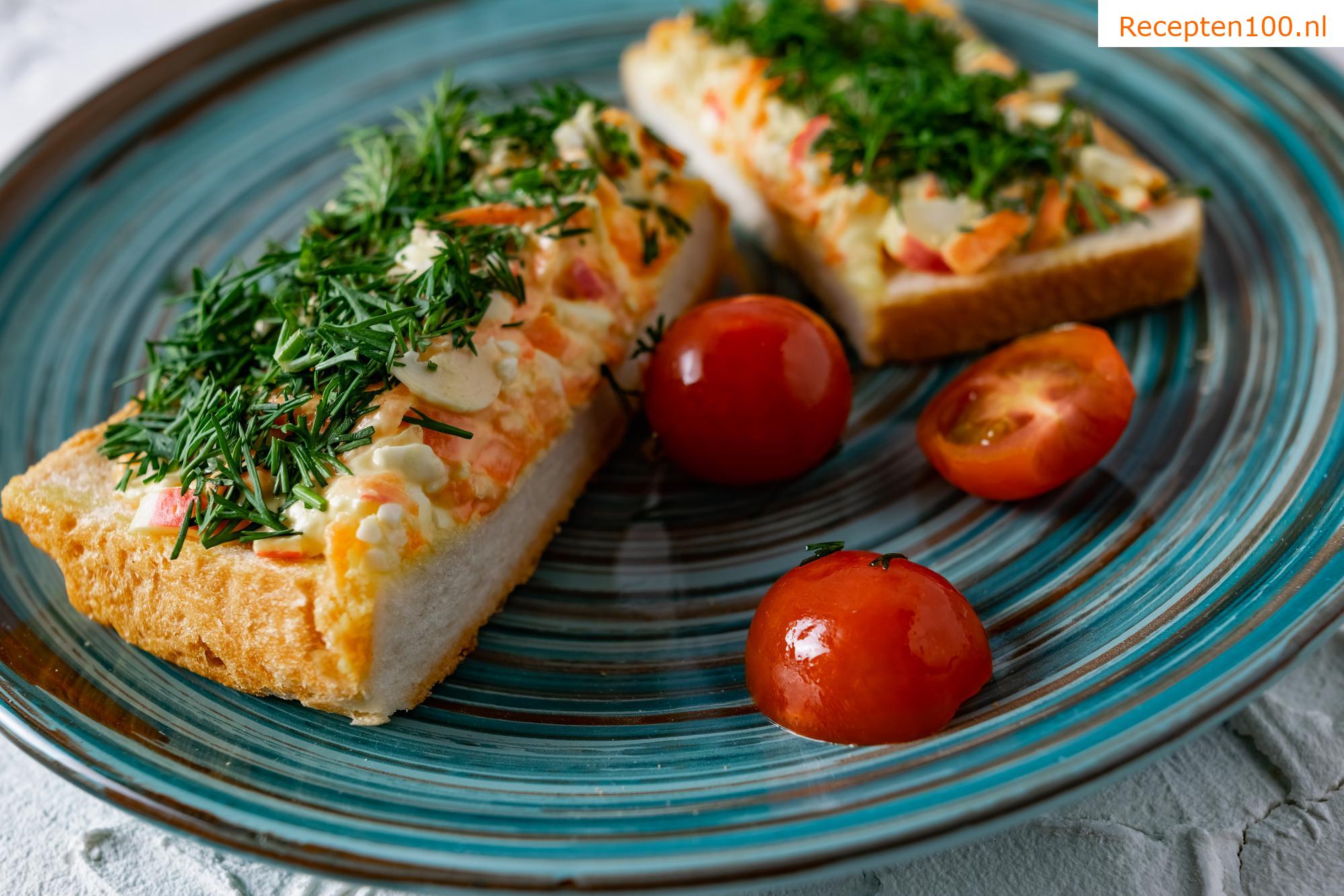 Krabbenpasta met roomkaas