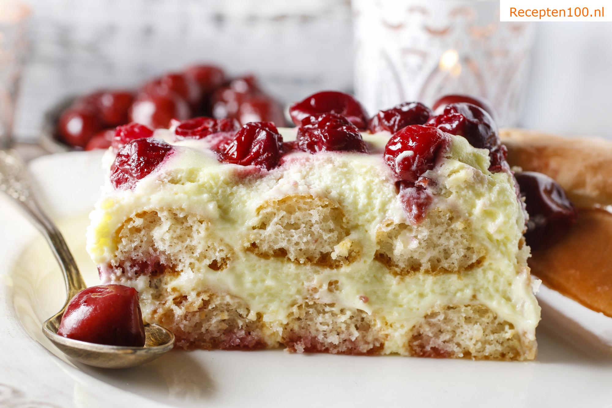 Kwarkdessert in een glas