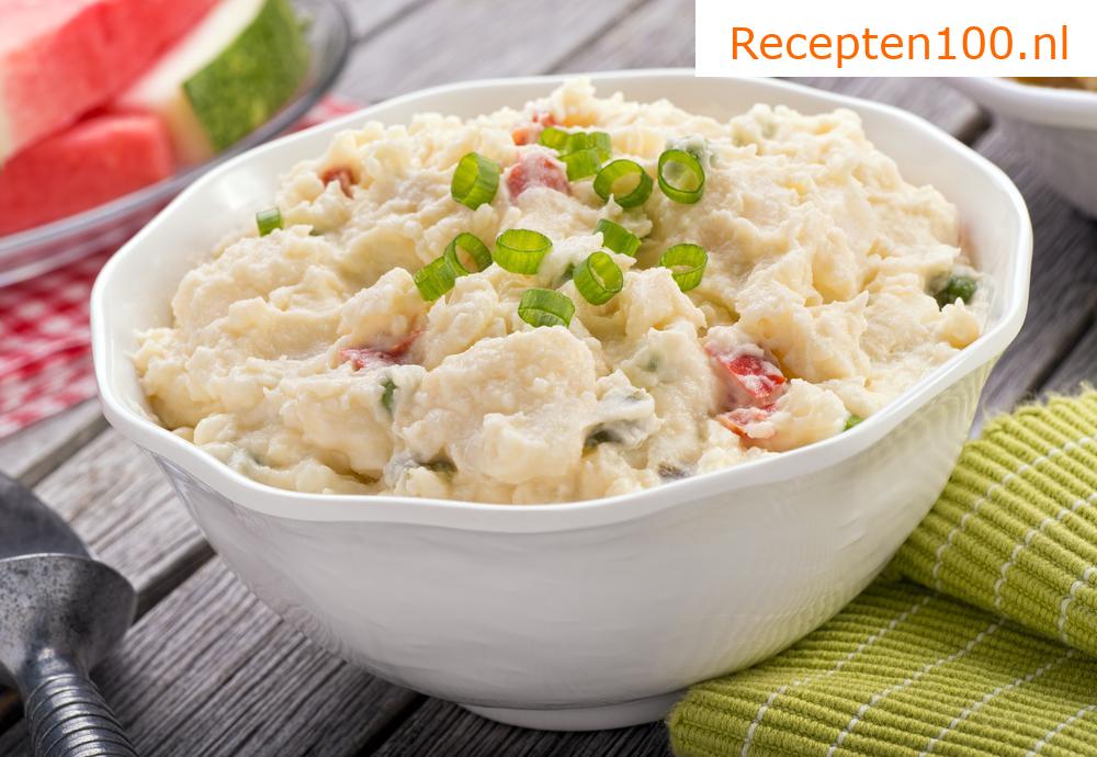 Lichte aardappelsalade