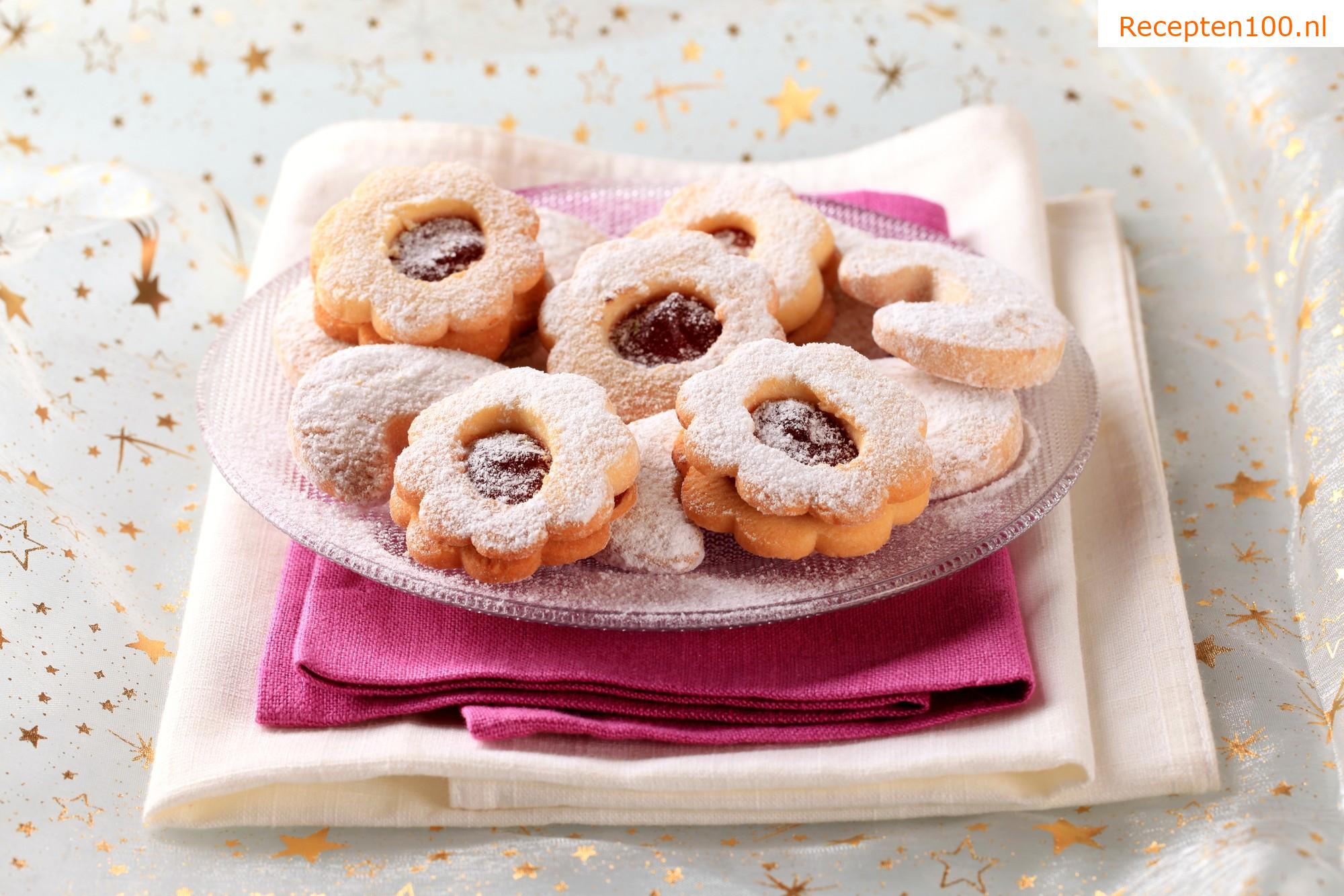 Linzer koek met een lentille