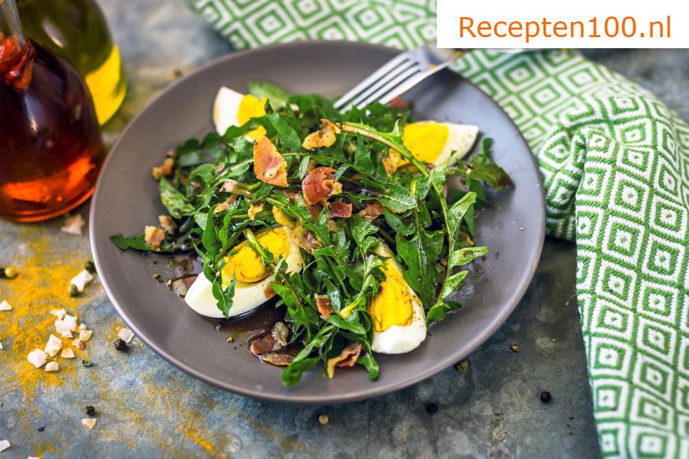 Paardenbloemensalade