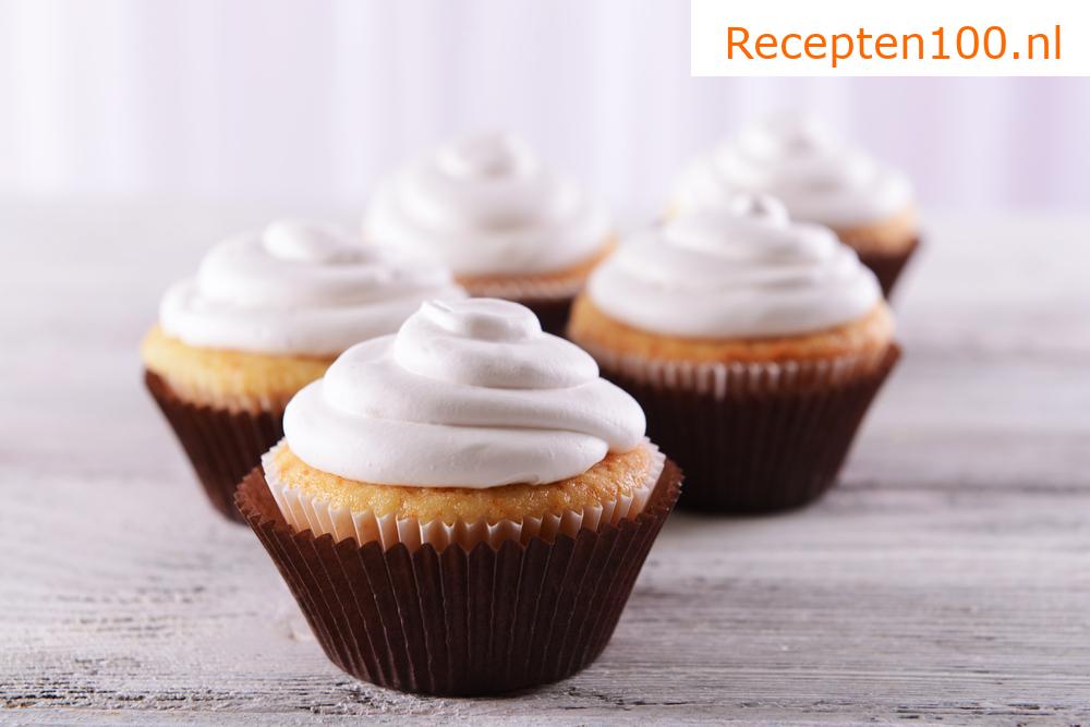 Pompoen cupcakes met mascarponecrème