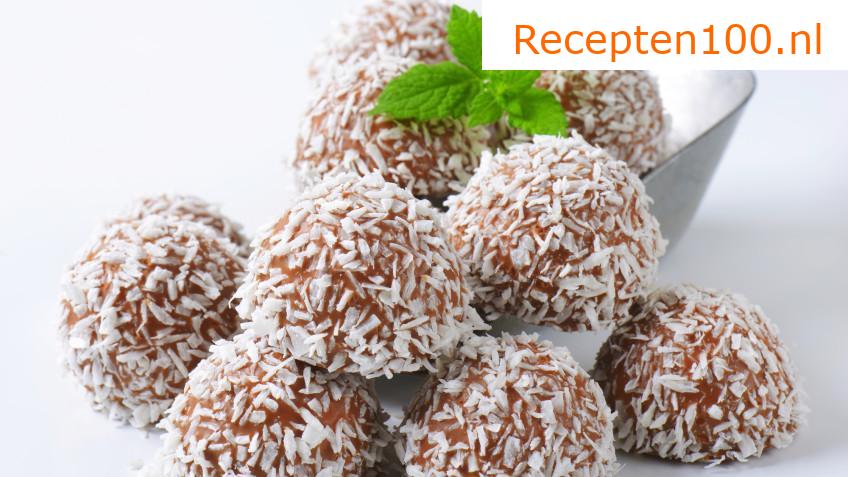 Rum truffels met kokos