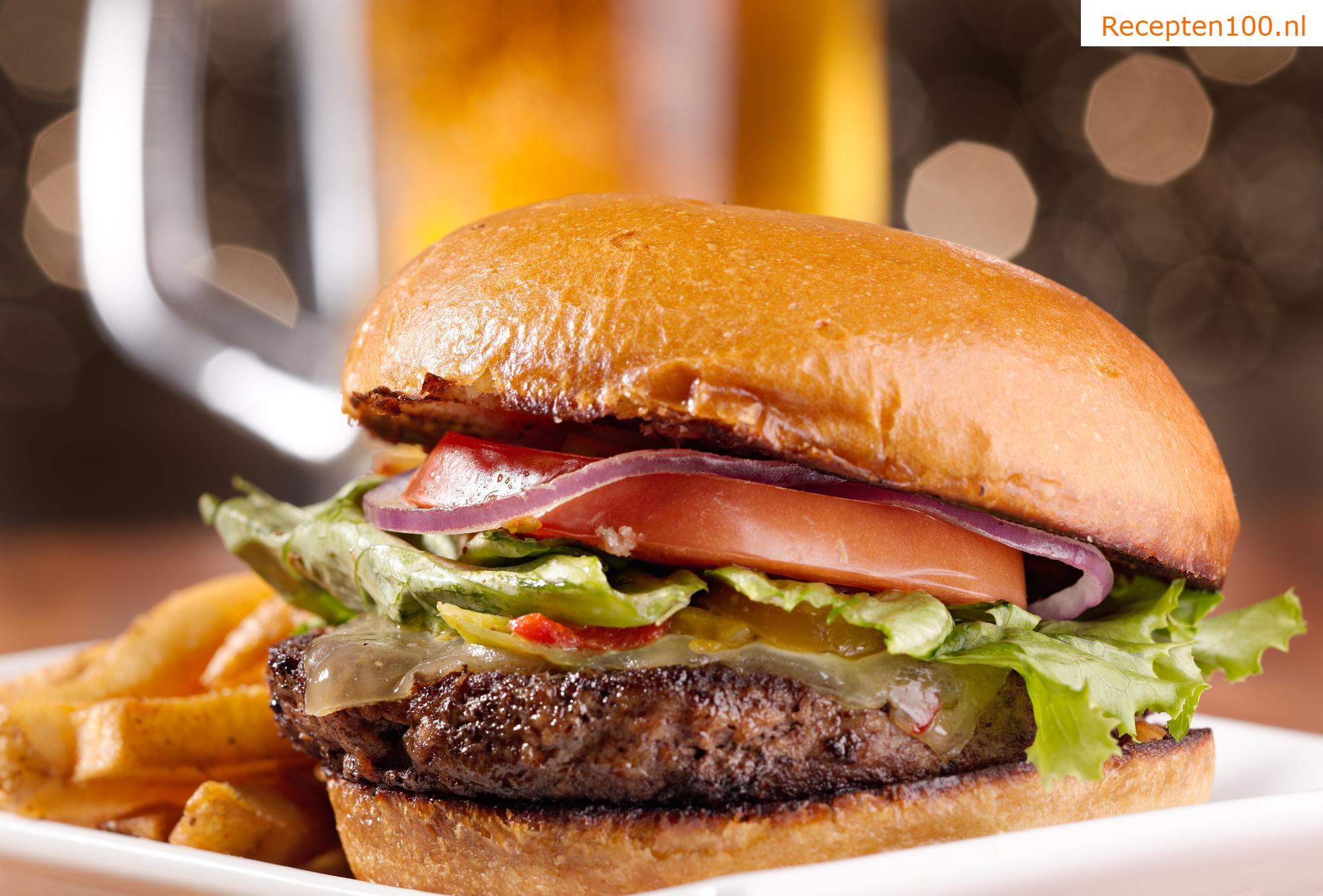 Rundvleesburger