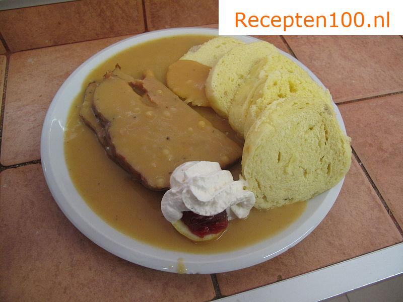 Saus met rundvlees