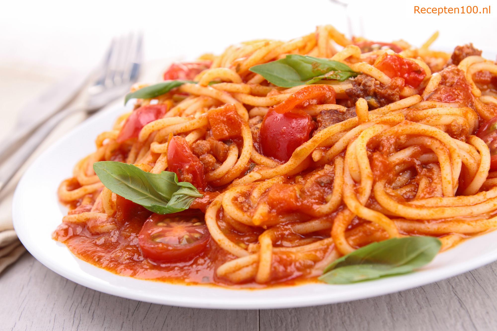 Saus voor spaghetti
