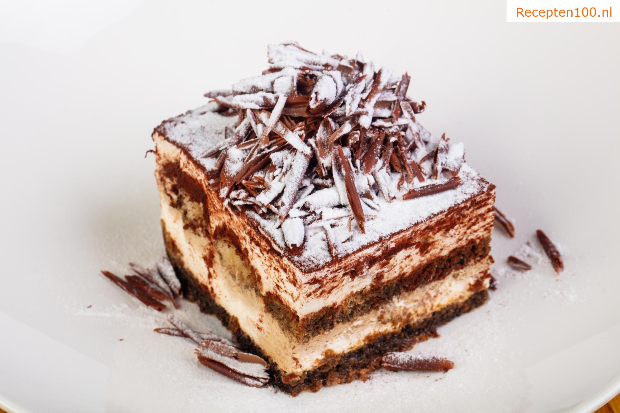 Tiramisu met mascarpone