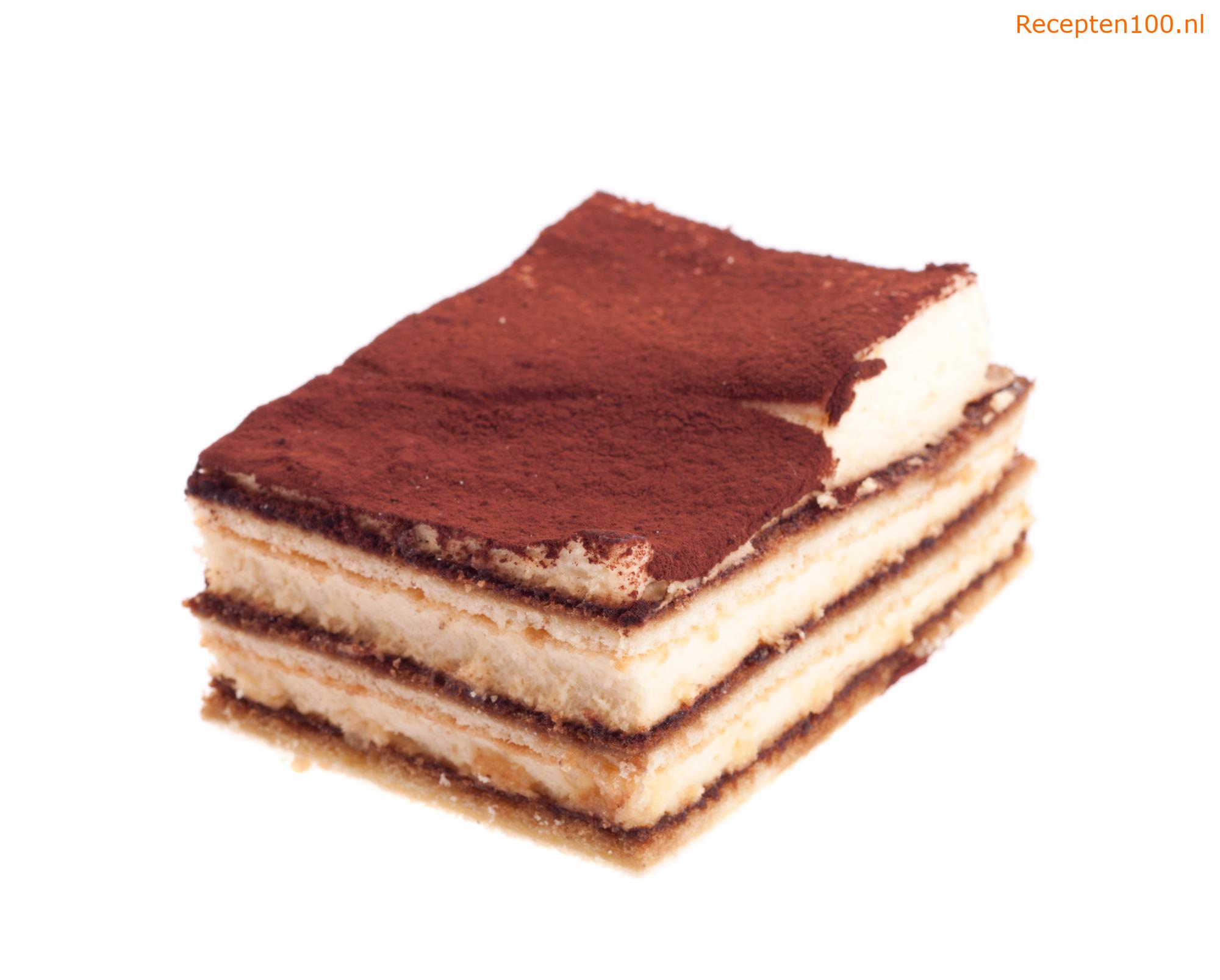 Tiramisu zelfgemaakt