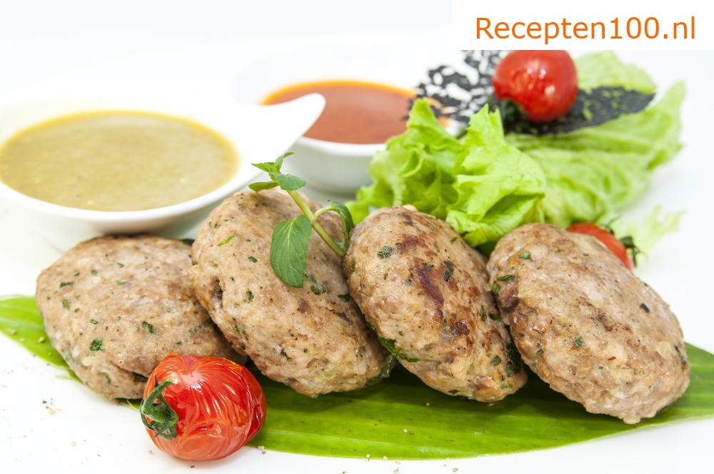 Vegetarische aardappelburgers