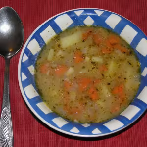 Aardappelensoep van oma